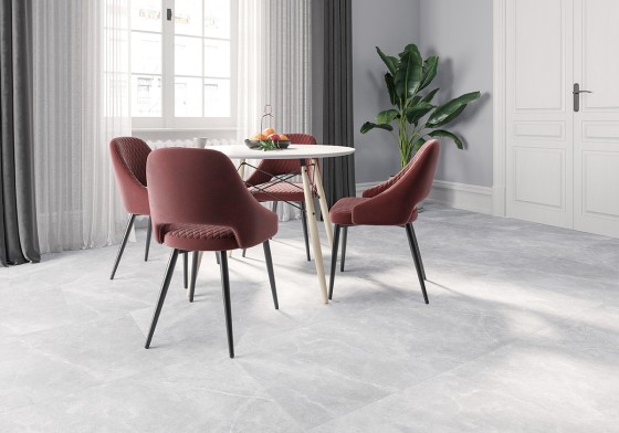 Space Grey Stone 600x1200 Rectified Porcelain Floor and Wall Tile