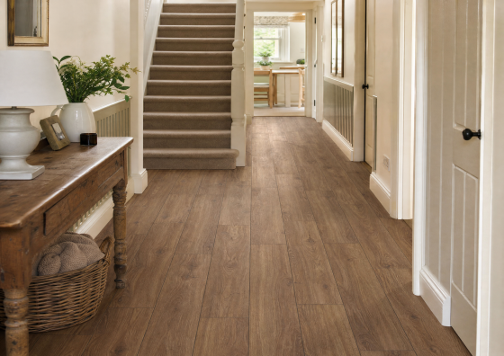 Inlay Nogal Parquet Decor Porcelain Floor and Wall Tile 230x1200mm