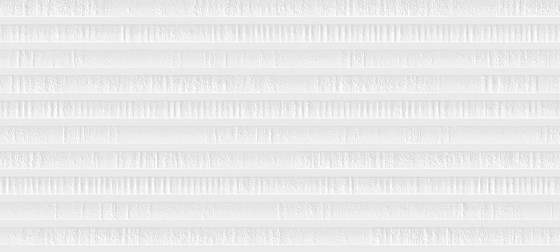 Uptown White Ribbed Decor Ceramic Wall Tile 310x610mm