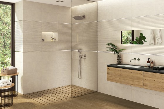 Uptown Beige Ceramic Wall Tile 310x610mm