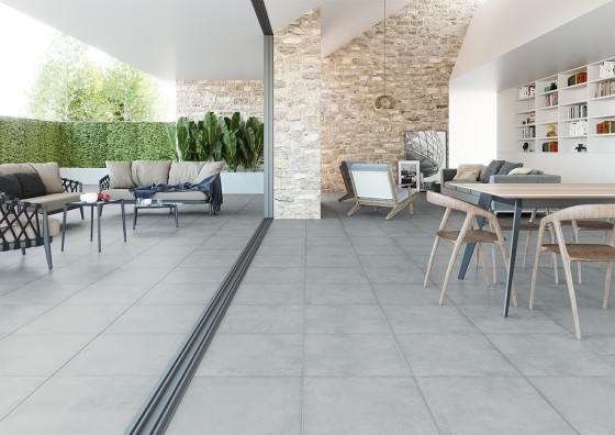 Scheme Grey Porcelain Floor and Wall Tile 450x450mm