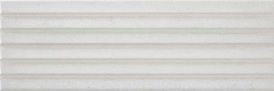 NB18625 Boulevard White Structured Wall Tile 200x600mm - 1.3m²