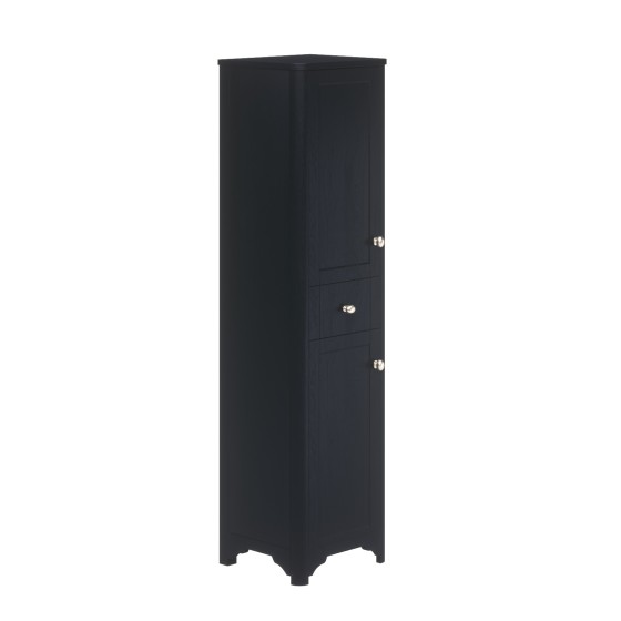 Heritage Floor Standing 460cm Tall Boy 2 Door 1 Drawer Indigo Ash