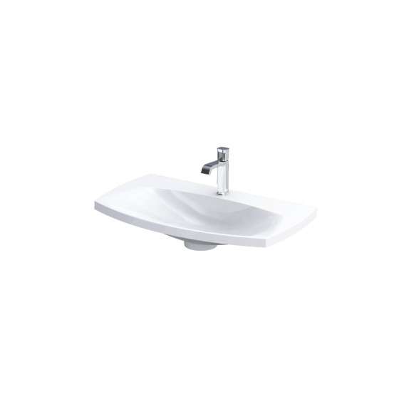 Wimborne Wall Hung 1 Taphole Washbasin 82cm Gloss