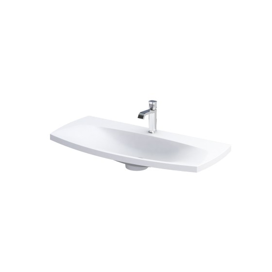 Wimborne Wall Hung 1 Taphole Washbasin 102cm Matt