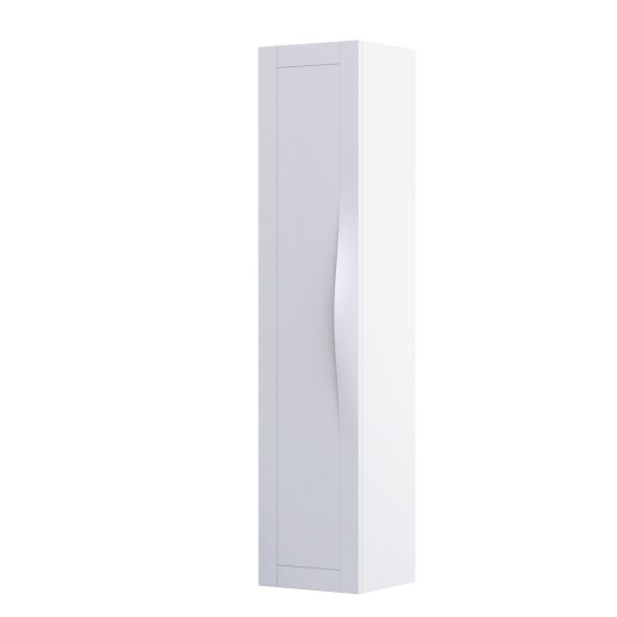 Enchant Wall Hung 1 Door  Column Unit 35cm Matt White