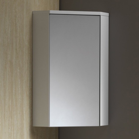 QX ichmond Corner Mirror Cabinet 321x650x321mm