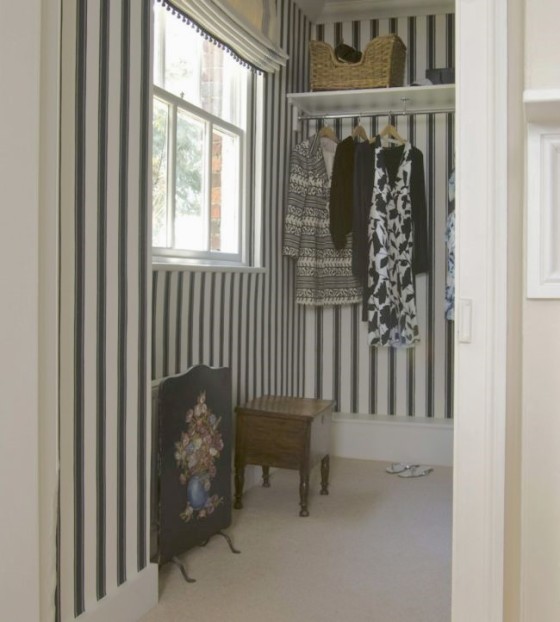 Farrow & Ball Wallpaper Block Print Stripe 768