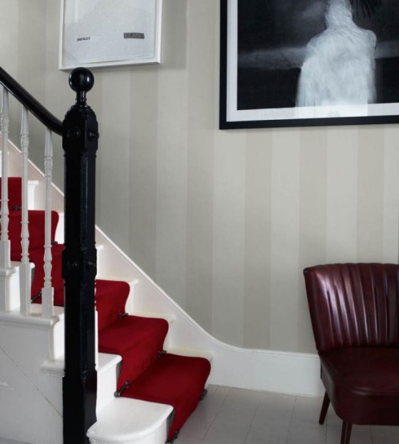 Farrow & Ball Wallpaper Broad Stripe 1307