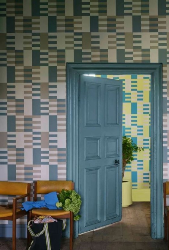 Farrow & Ball Wallpaper Check 6003