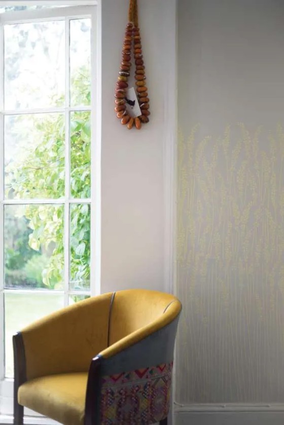 Farrow & Ball Wallpaper Feather Grass 5104