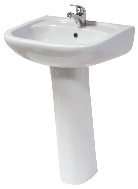 Olympus 60cm TH1 Basin (Pedestal or Wall Fixed)