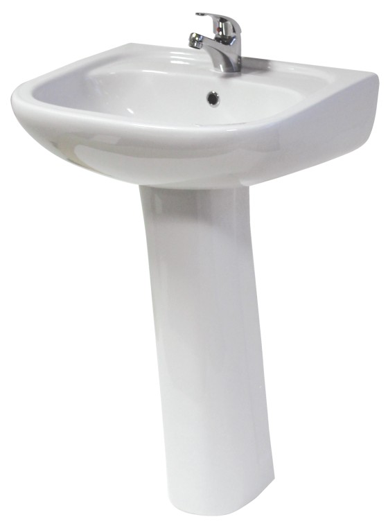 Olympus 65cm TH2 Basin and Full Pedestal