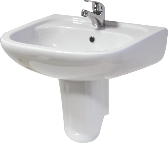 Olympus 55cm TH1 Basin (Pedestal or Wall Fixed)
