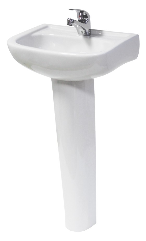 Olympus 45cm 1 Taphole Cloak Room Basin