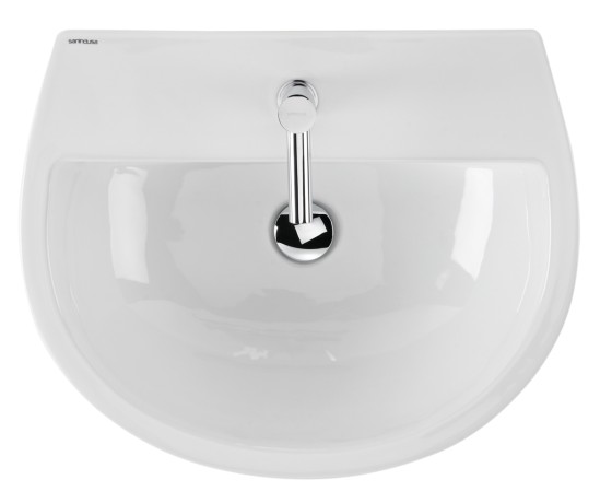 Eclipse 50cm 2 Taphole Wash Basin