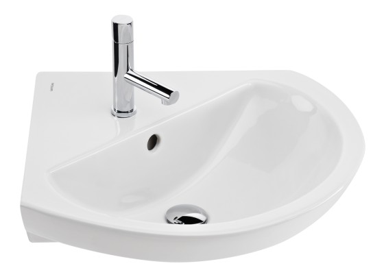 Eclipse 46cm 1 Taphole Wash Basin