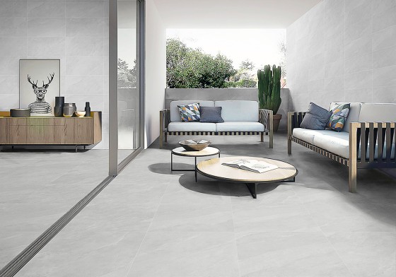 Portland White Porcelain Wall And Floor Tile 600x600mm