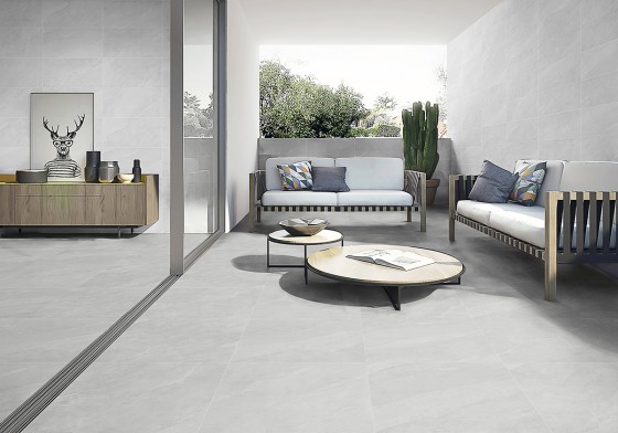 Portland White Porcelain Wall And Floor Tile 600x600mm