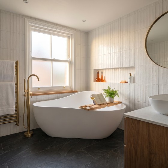 Portland Black Porcelain Wall & Floor Tile 300x600mm