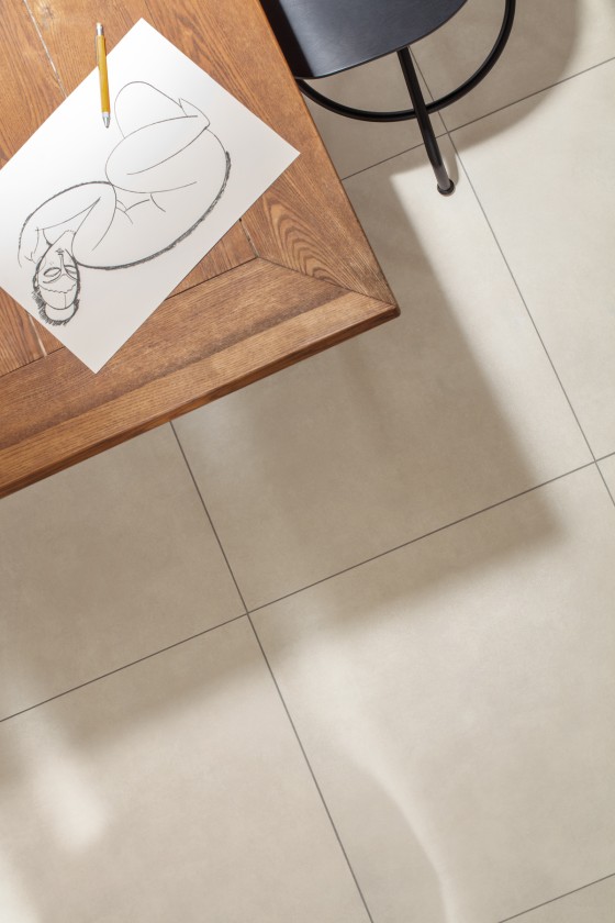 Lyon White Porcelain Wall & Floor Tile 600x600mm