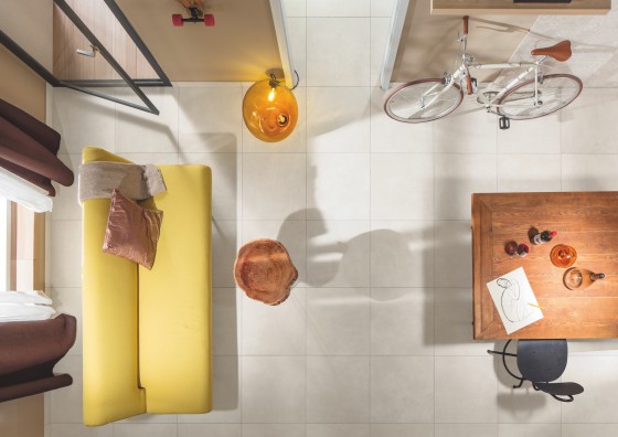 Lyon White Porcelain Wall & Floor Tile 600x600mm