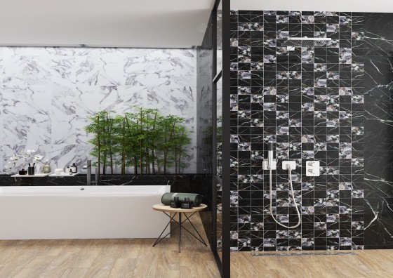 Palermo White Porcelain Wall & Floor Tile 300x600mm