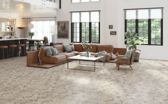 Sierra Beige Porcelain Floor Tile 600x600mm