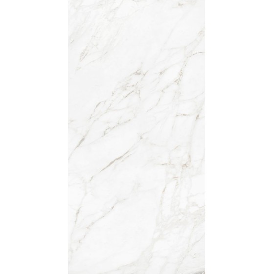 Luxe Superb Statuario Gloss Porcelain Wall & Floor Tile 600x1200mm