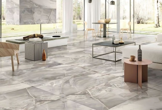 Luxe Picaso Almond Gloss Porcelain Wall & Floor Tile 600x1200mm
