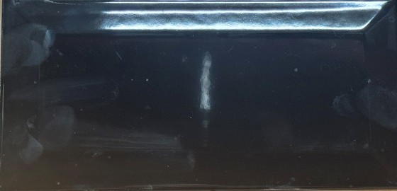 Bevel Brick Gloss Black Wall Tile - 100x200mm - 7m²