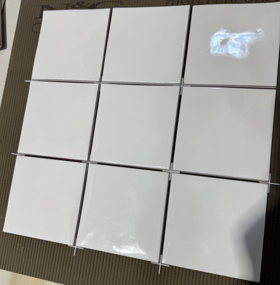 NB4080 Melissa Blanco Gloss 150x150mm - 3m²