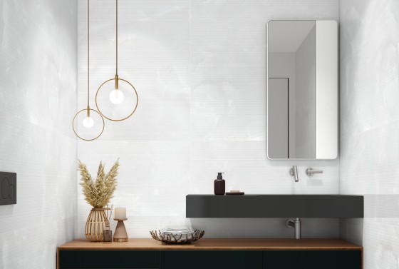 Sorrento Grey Silk Porcelain Wall and Floor Tile 600x1200mm