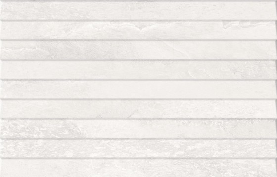 NB18391 Future Stone White Overlap Decor Wall Tile 270x420mm - 3m²