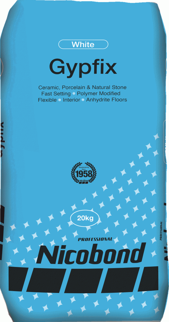 Nicobond Gypfix Adhesive White 20kg