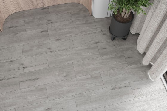 Living Wood Grey Porcelain Wall & Floor Tile 200x650mm