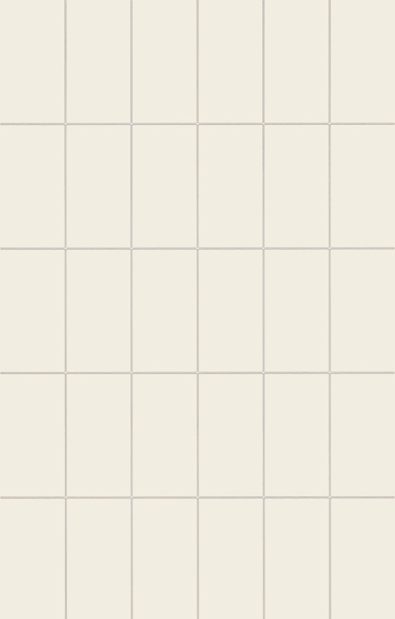 NB1861 Affinity Warm White Plain Mosaic Wall Tile 270x420mm - 3.55m²