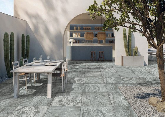 Mumbai Silver Grey Porcelain Paving 600x600x20mm