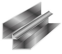Allure Shower Wall Panel Aluminium Internal Corner Trim Satin Silver 2400mm