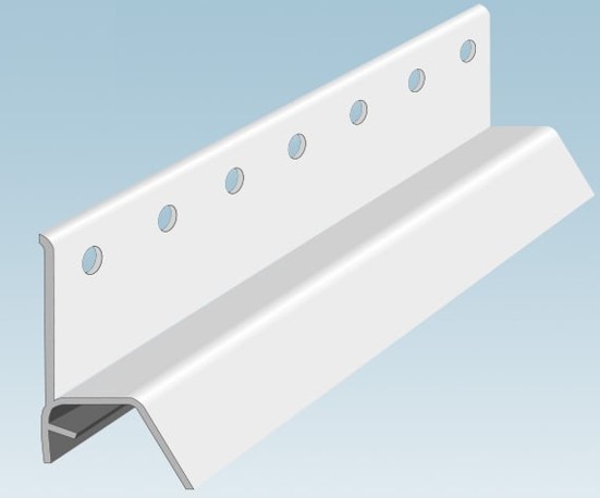 Allure Shower Wall Panel PVC Bath/Shower Seal Trim White 1850mm