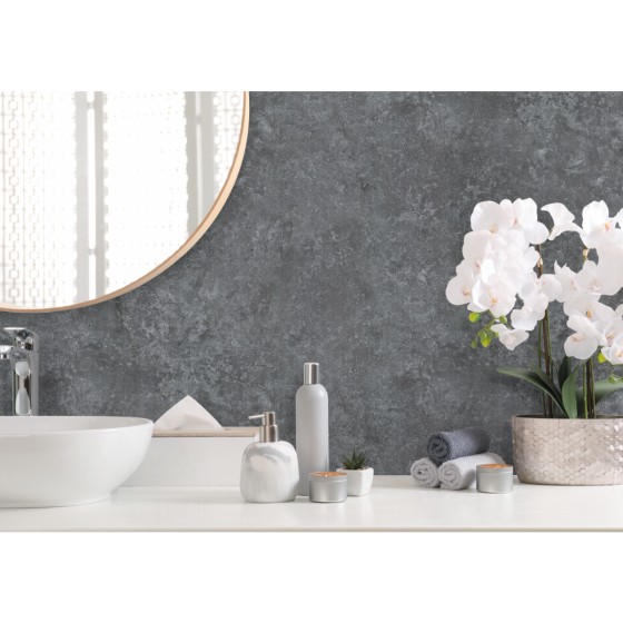 Allure PVC Shower Wall Panel T&G Grey Concrete Matt 2400x1000x10mm