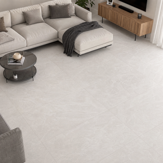 Stonescape Ivory Porcelain Wall & Floor Tile 600x1200mm