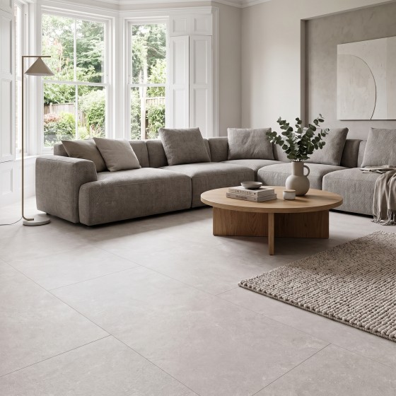 Ashcombe Greige Porcelain Wall & Floor Tile 600X1200mm