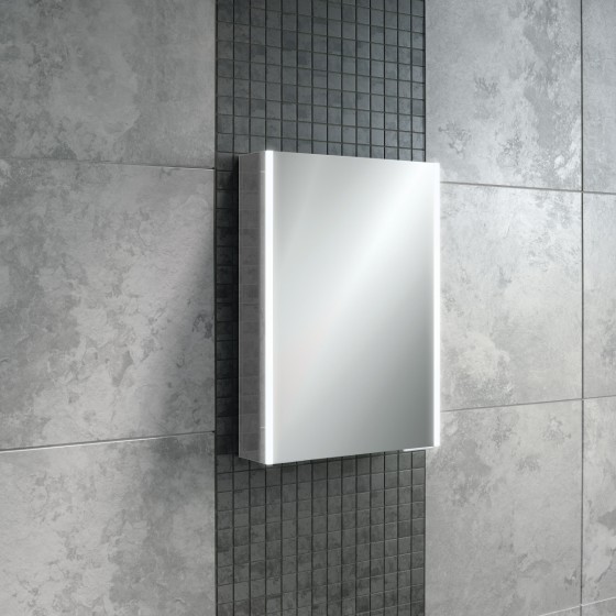 Xenon Single Door Mirror Cabinet 700x505mm