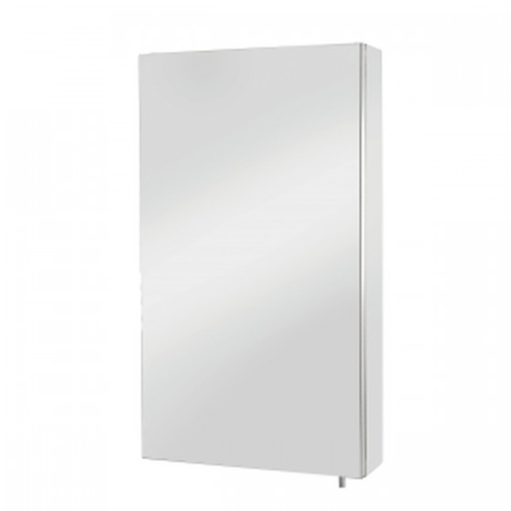 Colorado Single Door Mirrored Cabinet 670x380mm