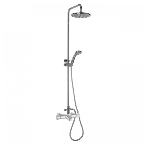 Quadro Thermostatic Bath Shower Mixer & Kit