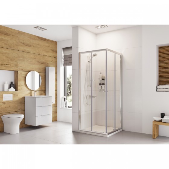 Astro Two Corner Entry Door 900 x 900mm