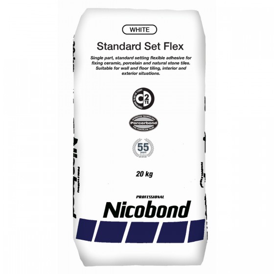 Nicobond Standard Set Flex Adhesive White