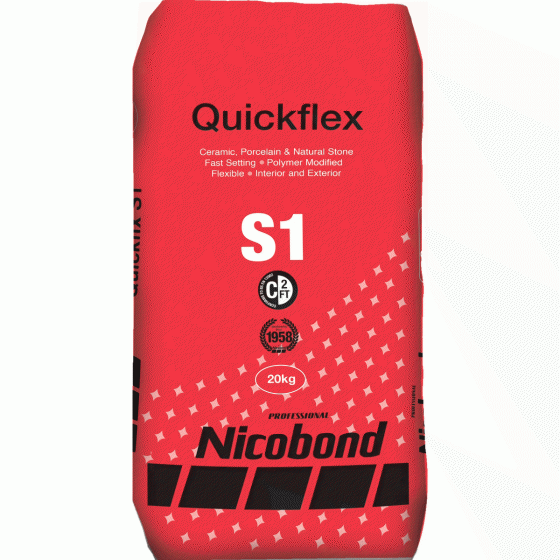 Nicobond Quickflex S1 Adhesive Grey 