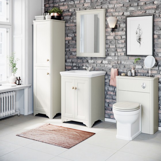 Heritage Mirror Legno White 782x589mm
